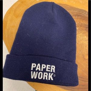 Paper Work Knit Beanie OSFA